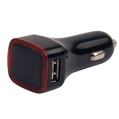 Dual USB 2 Port Light Car Charger Adapter